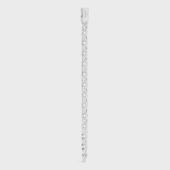 Celine Mesh Bracelet in Sterling Silver with Rhodium finish