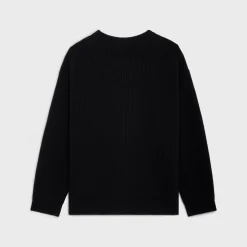 celine oversized sweater in ribbed wool