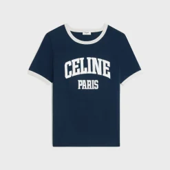 celine paris 70 s T-shirt in cotton jersey