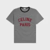 CELINE PARIS loose t-shirt in cotton jersey