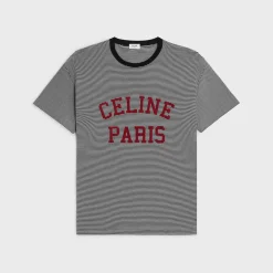 CELINE PARIS loose t-shirt in cotton jersey