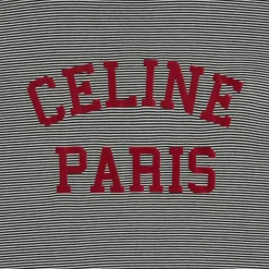 CELINE PARIS loose t-shirt in cotton jersey