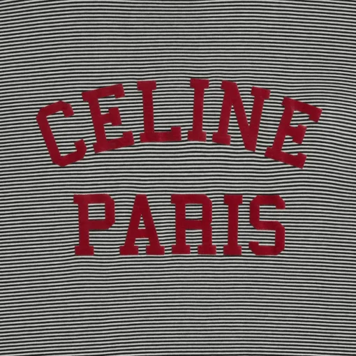 CELINE PARIS loose t-shirt in cotton jersey