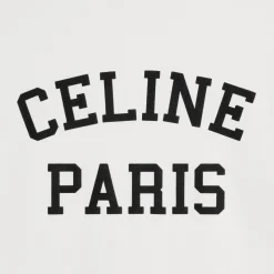 CELINE PARIS loose t-shirt in cotton jersey