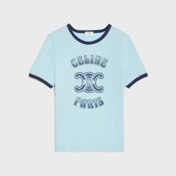 celine paris 70’s T-shirt in cotton jersey