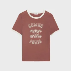 celine paris 70’s T-shirt in cotton jersey