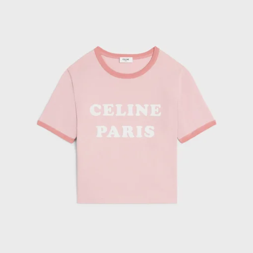 celine paris 70’s t-shirt in cotton jersey