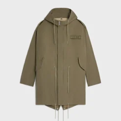 celine parka in cotton