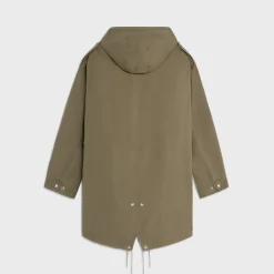 celine parka in cotton