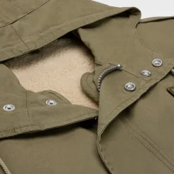 celine parka in cotton