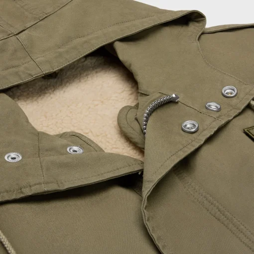 celine parka in cotton