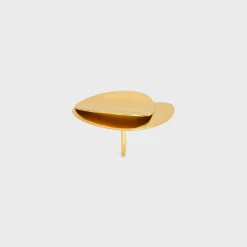 Celine Petale Ring in Brass with Gold Finish