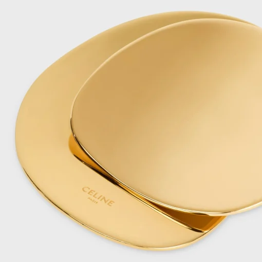 Celine Petale Ring in Brass with Gold Finish
