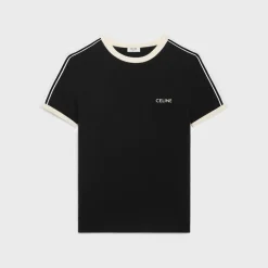 celine regular t-shirt in cotton jersey