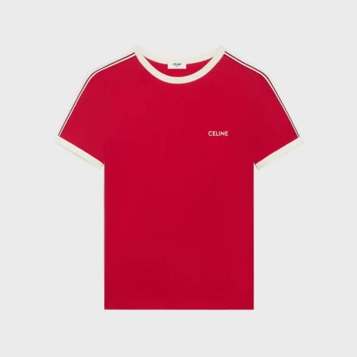 celine regular t-shirt in cotton jersey