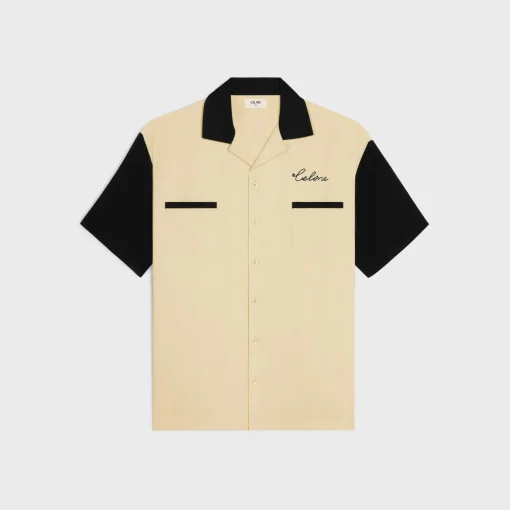 celine rockabilly shirt in viscose