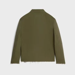 celine saharienne jacket in cotton