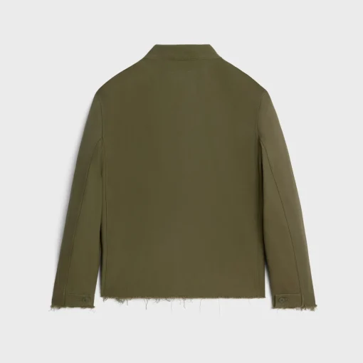 celine saharienne jacket in cotton