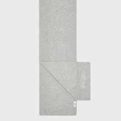 CELINE SCARF IN RIBBED FELTED WOOL