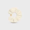 Celine Scrunchy Crochet in Cotton and Brass with Gold finish