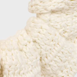 Celine Scrunchy Crochet in Cotton and Brass with Gold finish