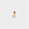 Celine Sentimental Square Earring in Yellow Gold and Diamond