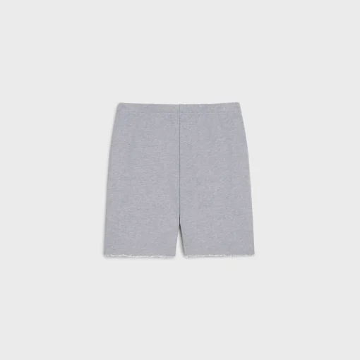 celine shorts in cotton fleece