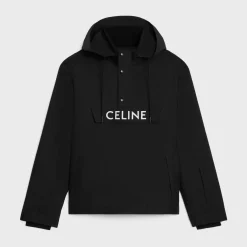 celine ski parka in ripstop fabric