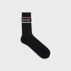 CELINE SOCKS IN STRIPED COTTON