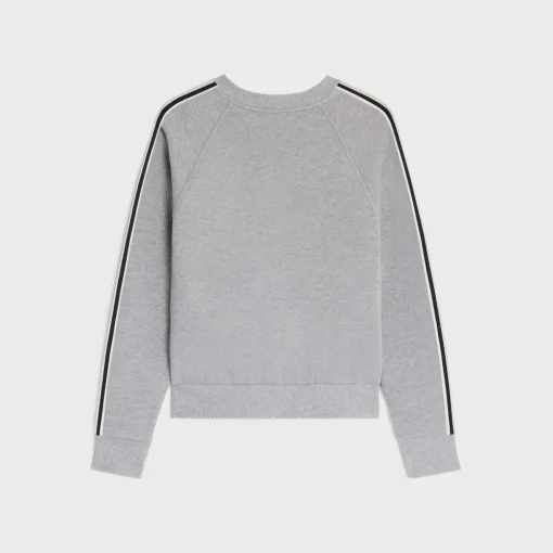 celine sweatshirt in cotton fleece