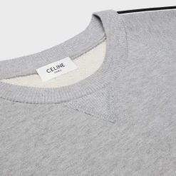 celine sweatshirt in cotton fleece