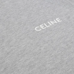 celine sweatshirt in cotton fleece