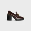 CELINE TESS LOAFER in POLISHED BULL