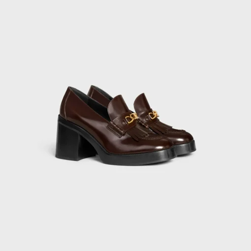 CELINE TESS LOAFER in POLISHED BULL