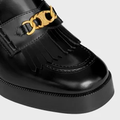 CELINE TESS LOAFER in POLISHED BULL