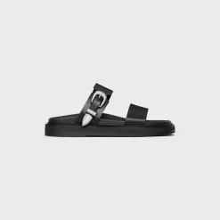 CELINE TIPPI MULE IN CALFSKIN - VEGETAL TANNING