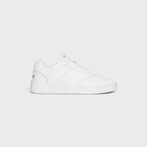 CELINE TRAINER CT-07 LOW LACE-UP SNEAKER in CALFSKIN
