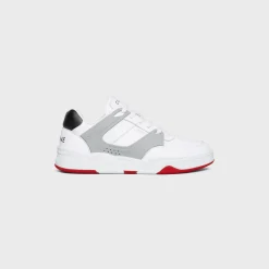 CELINE TRAINER CT-07 LOW LACE-UP SNEAKER in CALFSKIN