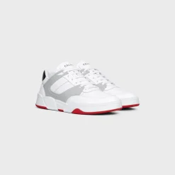 CELINE TRAINER CT-07 LOW LACE-UP SNEAKER in CALFSKIN