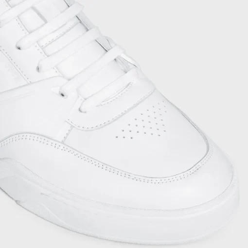 CELINE TRAINER CT-07 LOW LACE-UP SNEAKER in CALFSKIN