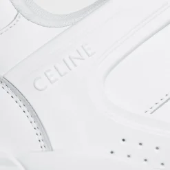 CELINE TRAINER CT-07 LOW LACE-UP SNEAKER in CALFSKIN