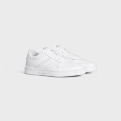 CELINE TRAINER LOW LACE-UP SNEAKER in CALFSKIN