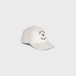 Celine Triomphe baseball cap in cotton