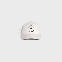 Celine Triomphe baseball cap in cotton