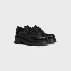 CELINE TRIOMPHE RANGERS DERBY WITH PERFORATED TRIOMPHE in POLISHED BULL