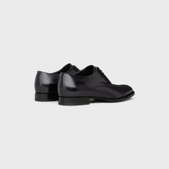 CELINE TUXEDO DERBY in POLISHED BULL