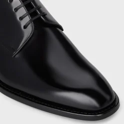 CELINE TUXEDO DERBY in POLISHED BULL
