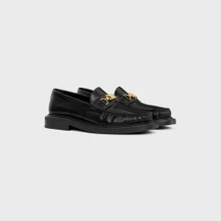 CELINE UNIVERSITÉ TRIOMPHE CHAIN LOAFFER in POLISHED BULL