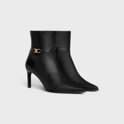 CELINE VERNEUIL ANKLE BOOT WITH TRIOMPHE in CALFSKIN