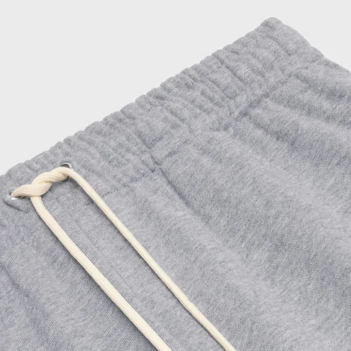 CELINE-EMBROIDERED TRACK PANTS IN COTTON